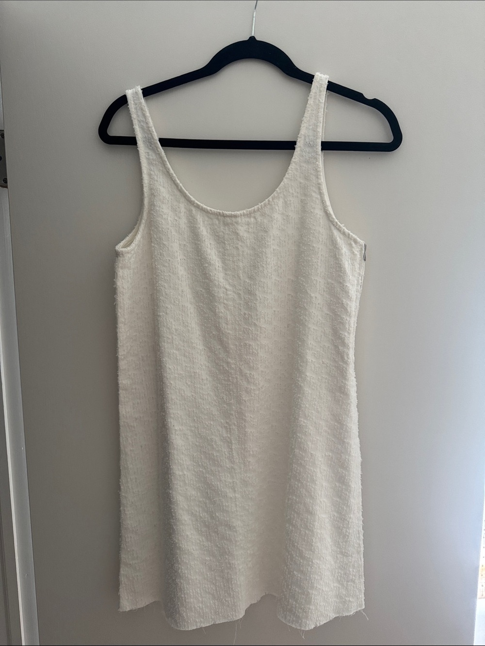 Rag and Bone denim white dress